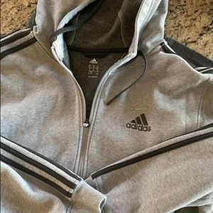 Adidas full zip hoodie